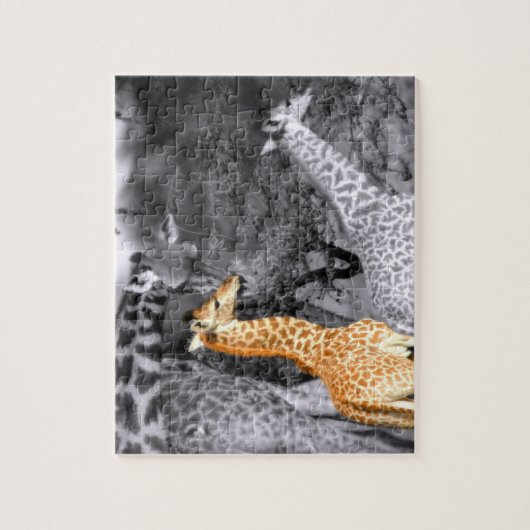 Baby Giraffe Puzzle (Vertikal)