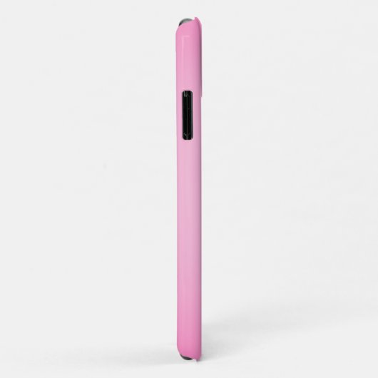 Baby Giraffe - rosa Hintergrund Case-Mate iPhone Hülle (Hinten/Rechts)