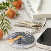 Baby Giraffe Schlüsselanhänger (Vorderseite rechts)