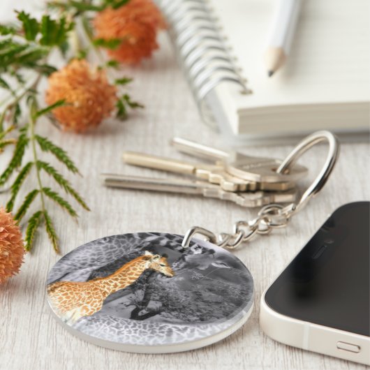 Baby Giraffe Schlüsselanhänger (Vorderseite rechts)