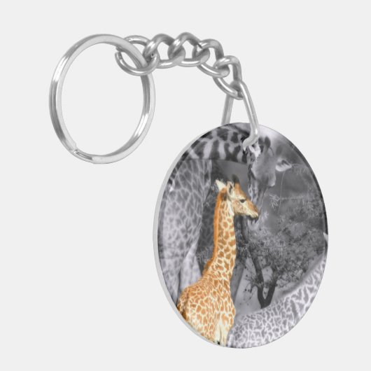 Baby Giraffe Schlüsselanhänger (Vorderseite links)