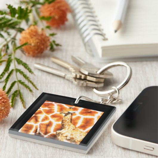 Baby Giraffe Schlüsselanhänger (Vorderseite rechts)