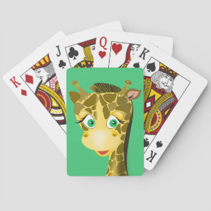 Baby Giraffe Spielkarten - Ihre Farben