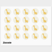 Baby Giraffe Stickers (Blatt)