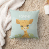 Baby Giraffe Throw Kissen (Decke)