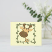 Baby Giraffe Tshirts und Geschenke Postkarte (Stehend Vorderseite)