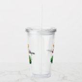 Baby Giraffe und Butterfly Acryltrinkbecher (Rechts)