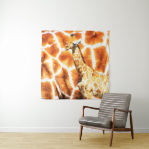 Baby Giraffe Wandteppich