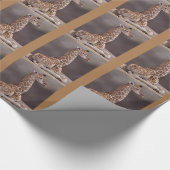Baby Giraffe Wrapping Paper Geschenkpapier (Ecke)