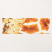 Baby Giraffe Yogamatte (Rückseite (Horizontal))