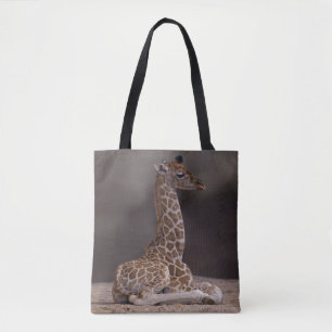 Baby-Giraffen-All-Over-Print-Tasche Tasche