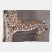 Baby-Giraffen-Geschirrtuch Geschirrtuch (Horizontal)