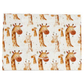 Baby Giraffen Große Geschenktüte (Rückseite)