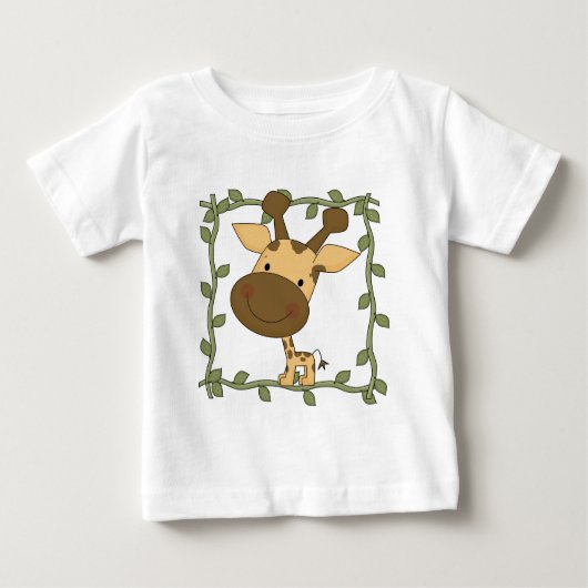 Baby-Giraffen-T-Shirts und Geschenke Baby T-shirt (Vorderseite)