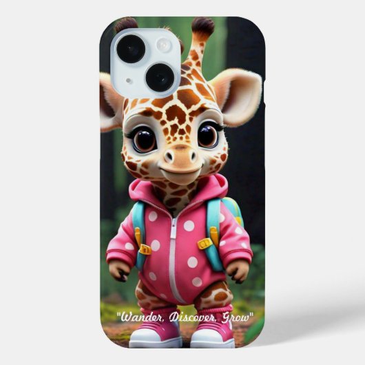 "Baby Giraffe's Day Out" Case-Mate iPhone Hülle (Rückseite)