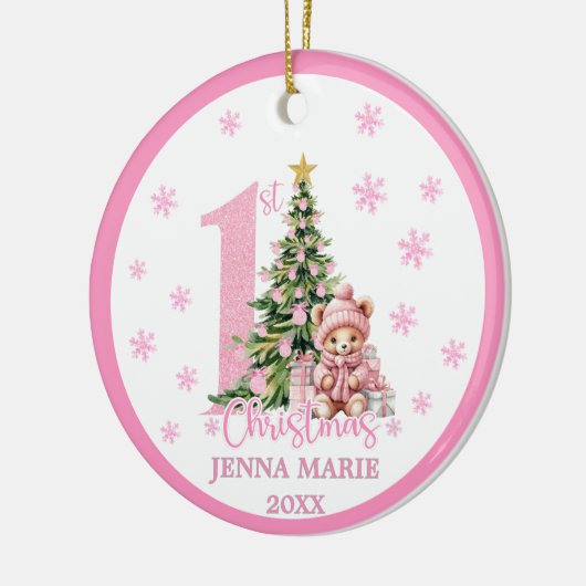 BABY GIRL 1. CHRISTMAS Ornament (Links)