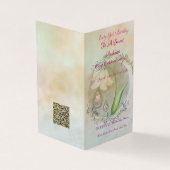 Baby Girl 1sr Geburtstagskarte (Vorderseite)