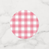 Baby Girl and Kitten | Babydusche Konfetti (Klein Vorderseite)