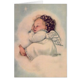 Baby Girl Angel Vintag Religious