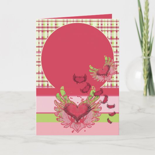 Baby Girl Annoucement Cute with your Foto Ankündigung (Vorderseite)