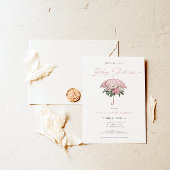 Baby Girl April Duwer Einladung