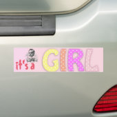 Baby Girl Autoaufkleber (Auf Auto)