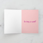 Baby Girl - Backyard Baby Dusche Danke Karte (Innenseite)