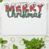 Baby Girl Boy Christmas Outfit Geschirrtuch (Gefaltet)