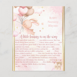 Baby Girl Bunny Baby Showspiel