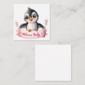 Baby Girl Cards Mitteilungskarte (Vorne/Hinten)