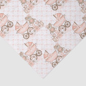 Baby Girl Carriages Seidenpapier (Ausschnitt)