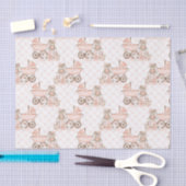 Baby Girl Carriages Seidenpapier (Handwerk)