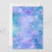 Baby Girl Cinderella Princess Carriage Baby Dusche Einladung (Rückseite)