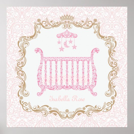 Baby Girl Crib Poster (Vorne)