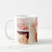 Baby Girl Custom Foto Collage Kaffeetasse (Links)