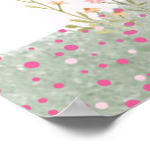 Baby Girl Delivery Baby Poster (Ecke)