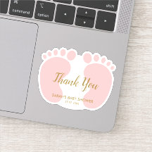 Baby Girl Dusche Gastgeschenk Vielen Dank