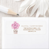 Baby Girl Dusche Pink Ballon Niedlich (Insitu)