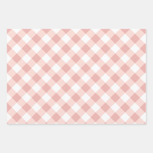Baby Girl Duschwrapping Paper - Set von 3 Blättern Geschenkpapier Set
