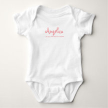 Baby Girl ein Stück weißer Bodysuit T - Shirts