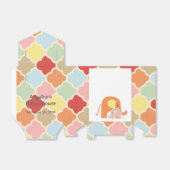 Baby Girl Elephant Dusche Fevor Box Geschenkschachtel (Ungefaltet)