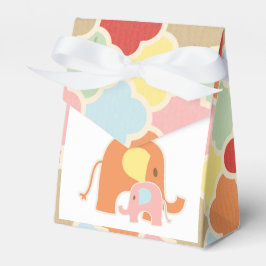 Baby Girl Elephant Dusche Fevor Box Geschenkschachtel