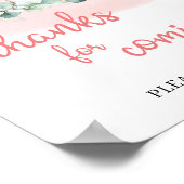 Baby Girl Elephant eucalyptus vielen Dank für das Poster (Ecke)