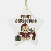Baby Girl First Christmas Ornament (Rechts)