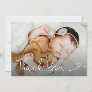 Baby Girl Foto danke Herzensdusche