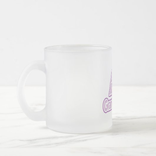 Baby Girl Fragte über meine Enkeltochter Tshirts Mattglastasse (Links)