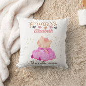 Baby Girl Geschenke 1. Geburtstag Dusche Prinzessi Kissen (Decke)