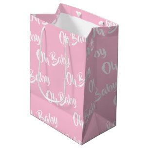 Baby Girl Geschenktasche Mittlere Geschenktüte