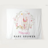 Baby Girl Goose Extra große Backdrop Tapestation Wandteppich (Vorderseite (Horizontal))