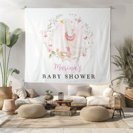 Baby Girl Goose Extra große Backdrop Tapestation Wandteppich